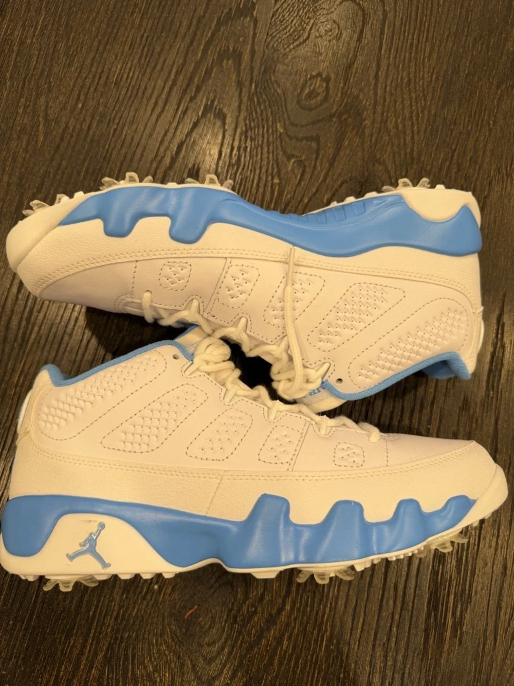 Nike Men’s Air Jordan 9 Low Golf Size 8.5 University Blue